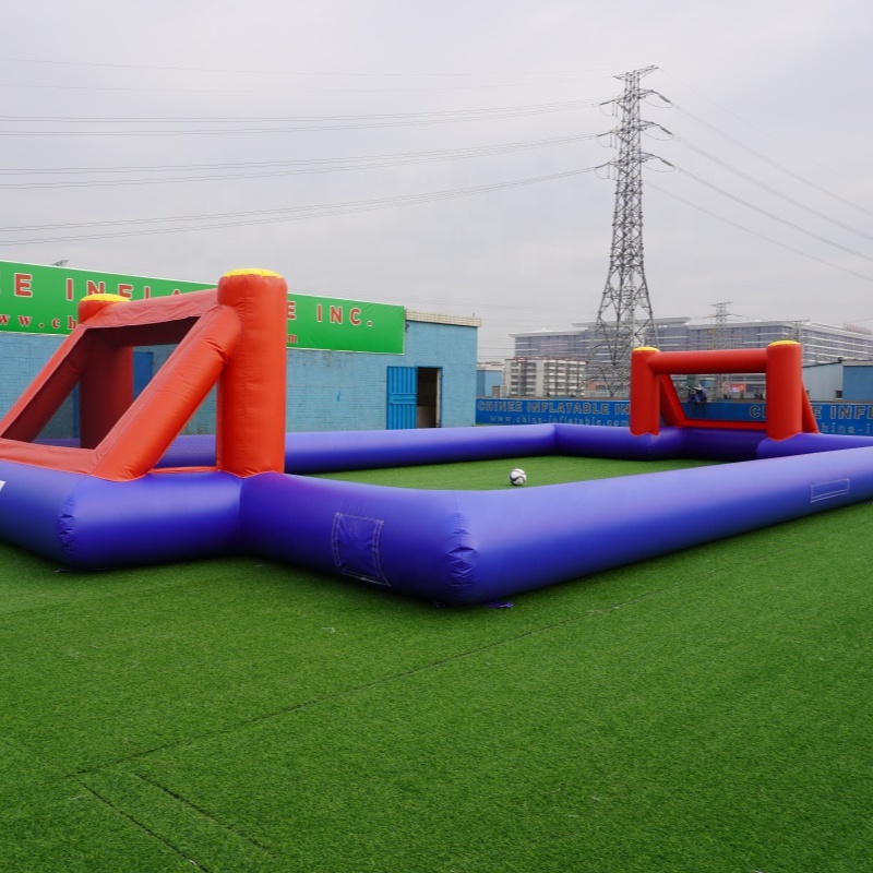 inflatable sport game Football Field soccer ground both domestic and commercial use teamwork team bu