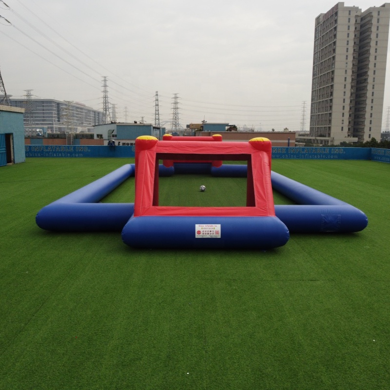 inflatable sport game Football Field soccer ground both domestic and commercial use teamwork team bu