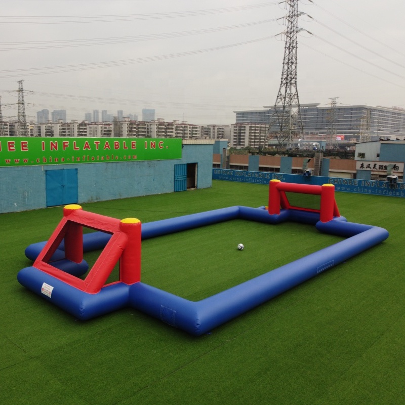inflatable sport game Football Field soccer ground both domestic and commercial use teamwork team bu