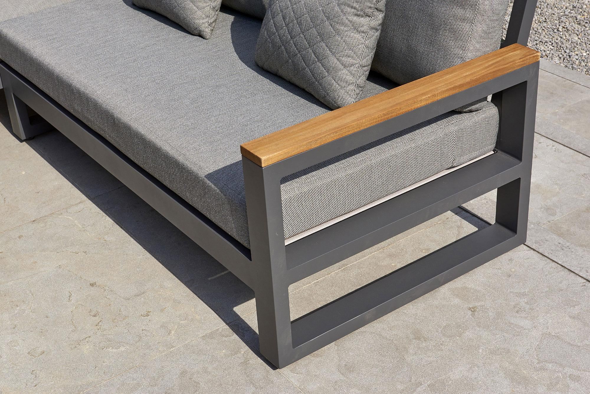 High Quality Aluminum Garden Furniture Chair Sofa Best Aluminum Furniture Wholesale Best Price Metal