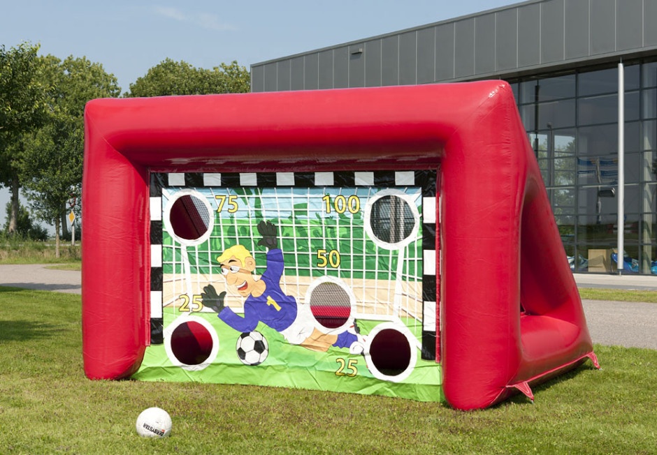 New arrival portable inflatable football/soccer goal for sport games
