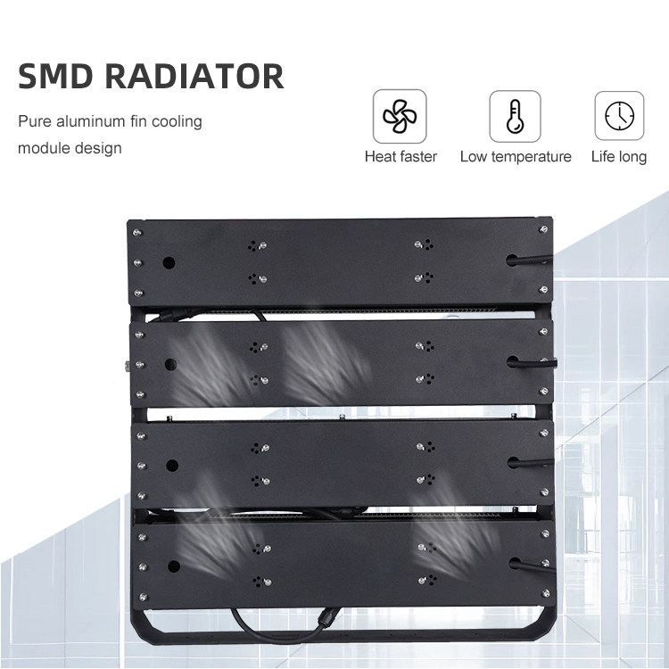 Football Field Lighting Aluminum Ip65 Waterproof Outdoor 240w 480w 720w 960w Smd Led High Mast Light