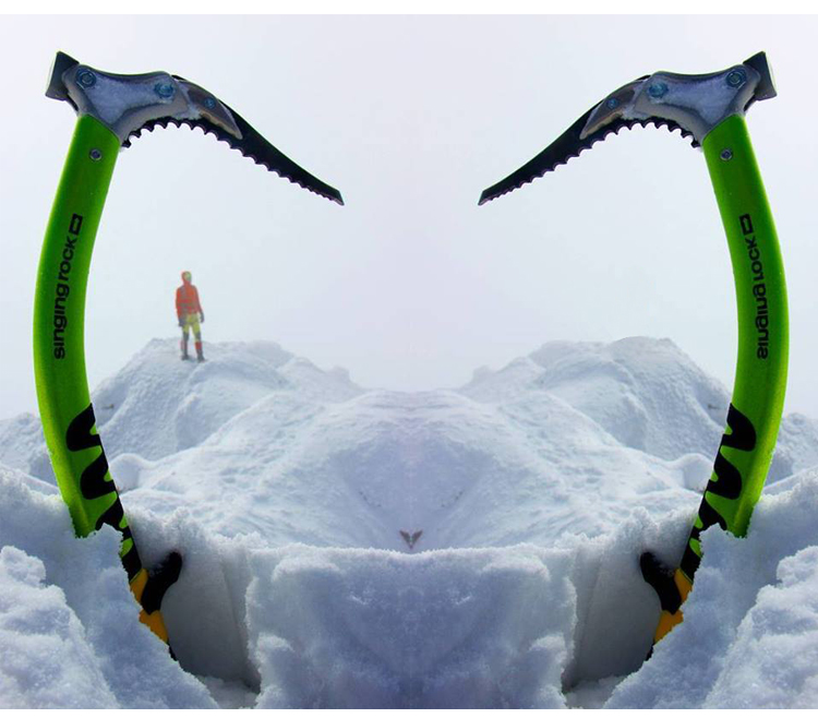 JETSHARK High Quality winter sports Portable Outdoor Sports Aviation Aluminum Climbing Ice Axe