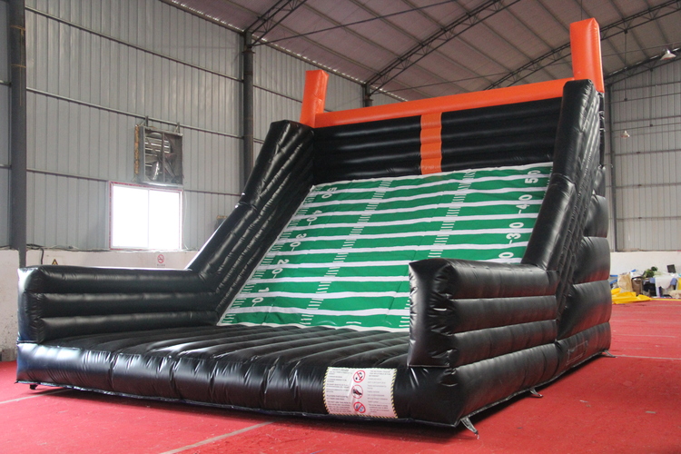 Hot selling soccer assault wall game Inflatable American Football Sports rugby sport games for kids 