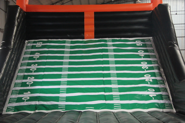 Hot selling soccer assault wall game Inflatable American Football Sports rugby sport games for kids 