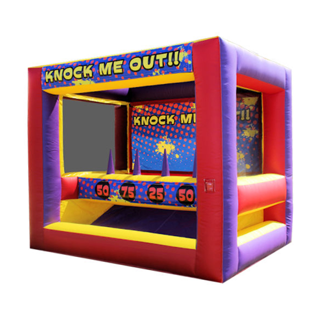 Outdoor inflatable sports carnival team building batter up inflatable games for adults