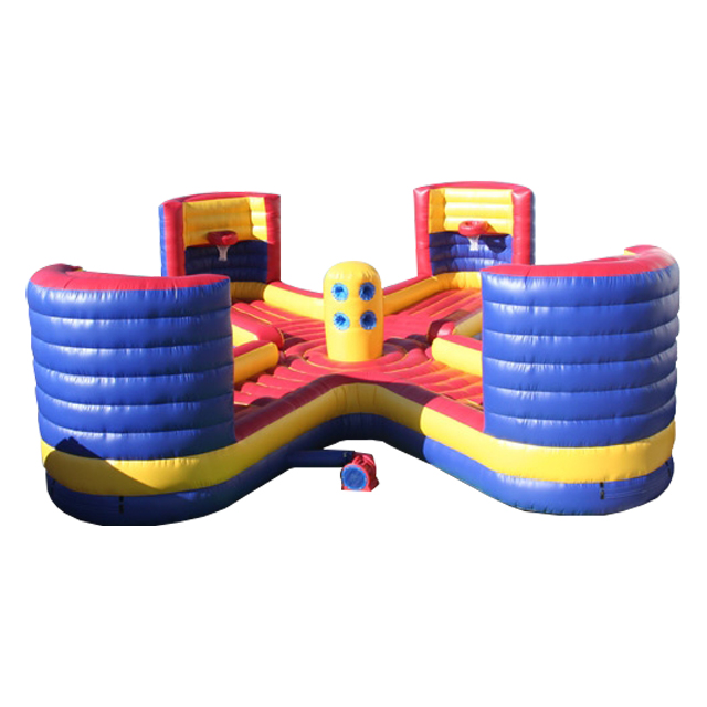Outdoor inflatable sports carnival team building batter up inflatable games for adults