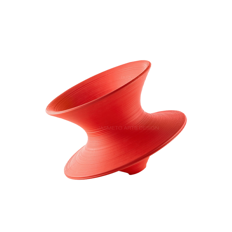 Fiberglass gyro chair funny lazy spun gyro lounge rocking chair outdoor rotating gyro lounge chair