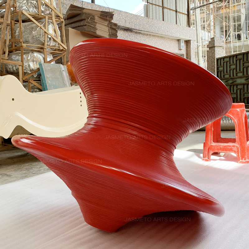 Fiberglass gyro chair funny lazy spun gyro lounge rocking chair outdoor rotating gyro lounge chair