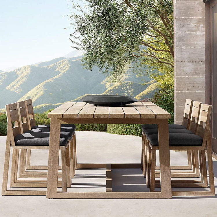 Factory Made Simple Design Outdoor Rattan Garden Chair Luxury Patio Cane Chairs And Table