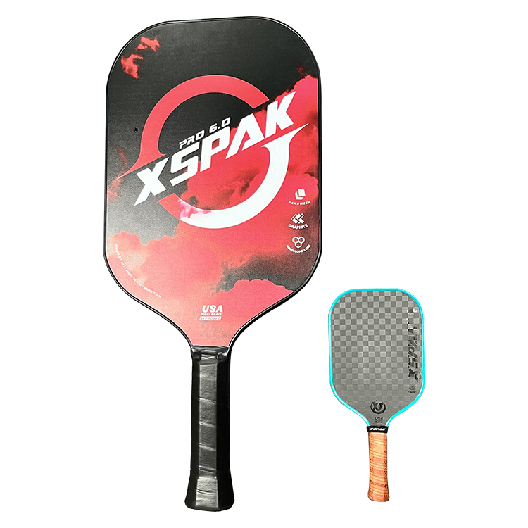 Professional Outdoor Sports Hand Comfortable Support Carbon Fiber Pickleball Paddle