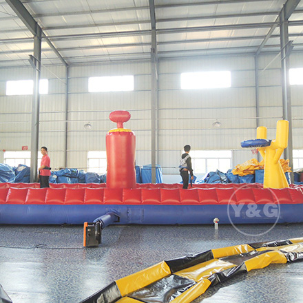 Inflatable Obstacles To Shooting  High Quality Inflatable Sports For Children