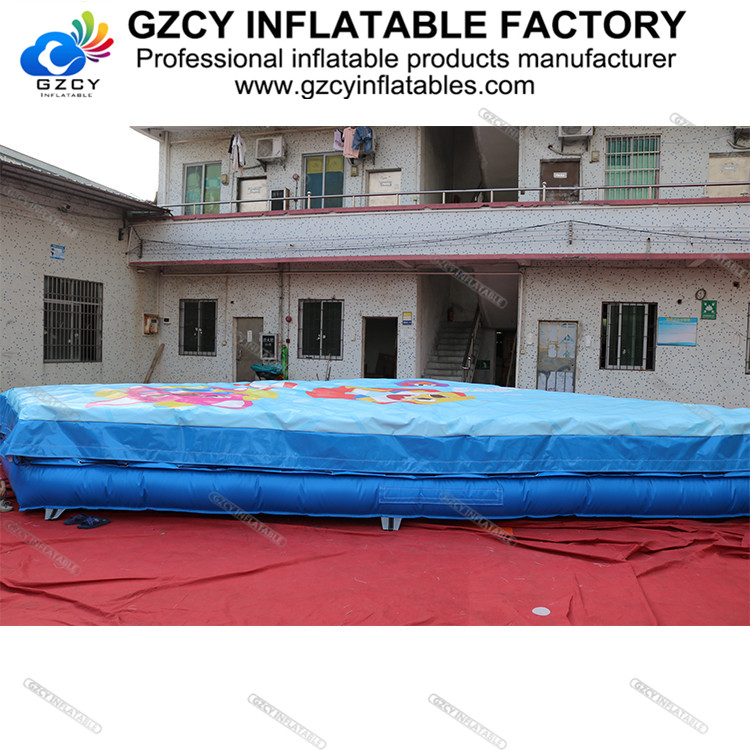 Factory price bike stunt airbag for sport/ inflatable stunt crash air bag/ inflatable landing pad