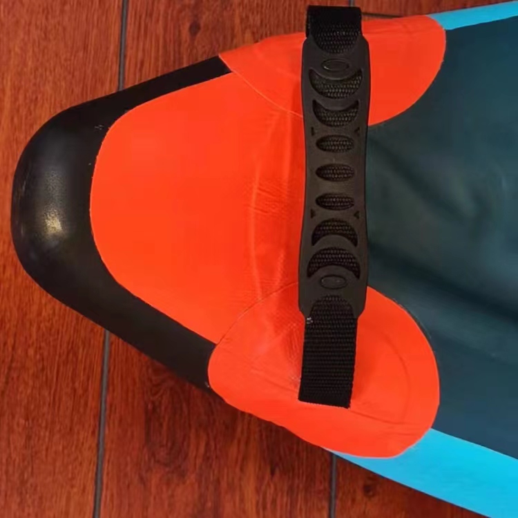 Factory High Quality Logo Custom Drop Stitch Pedal Rowing Boats Inflatable Kayak For Fishing
