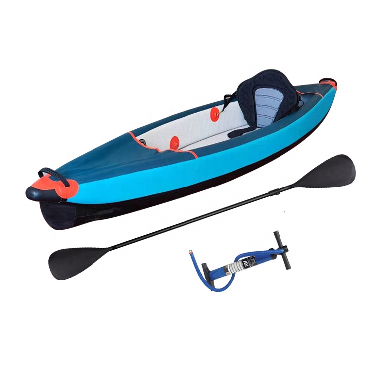 Cheap Price Wholesale 1 Person Custom Drop Stitch Inflatable Rotomolded Plastic Kayak Fishing Boat