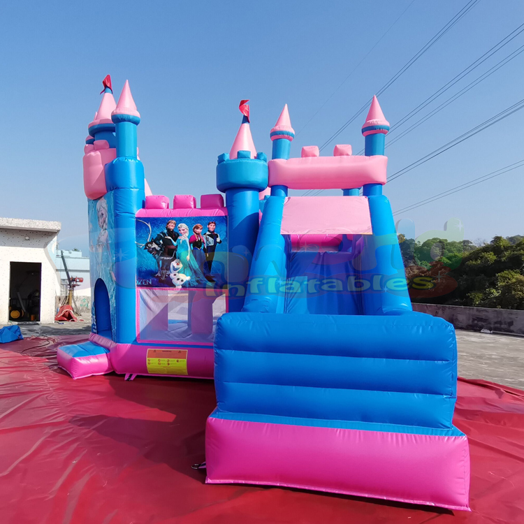 Inflatable frozen Bounce Jumping House Doctor Dolphin ICTI Jumping Castle Commerical Outdoor Inflata