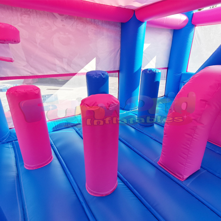 Inflatable frozen Bounce Jumping House Doctor Dolphin ICTI Jumping Castle Commerical Outdoor Inflata