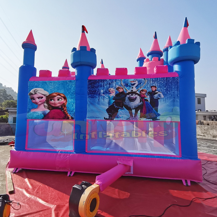 Inflatable frozen Bounce Jumping House Doctor Dolphin ICTI Jumping Castle Commerical Outdoor Inflata