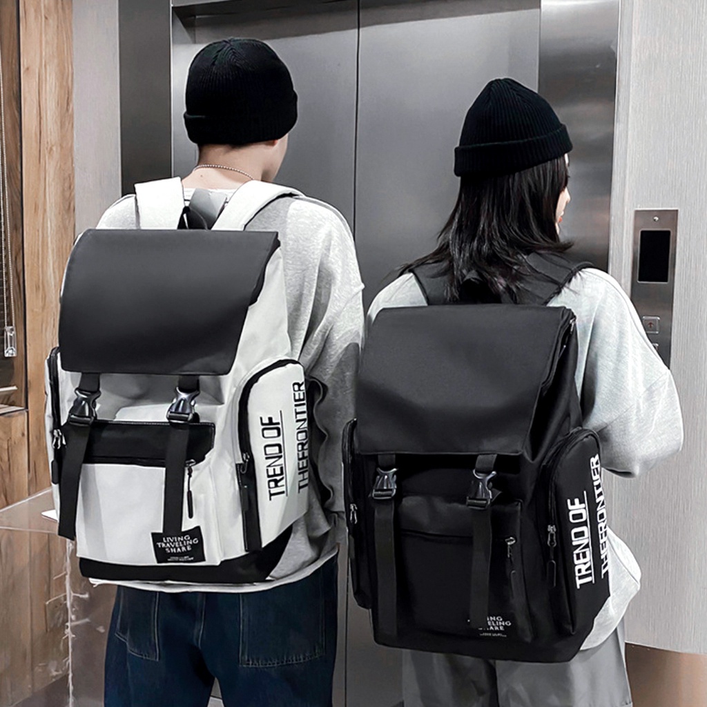 B144 Travel Bag Galas Laptop Backpack Outdoor Hiking Backpack Korean High Capacity Laptop Bag Berjal