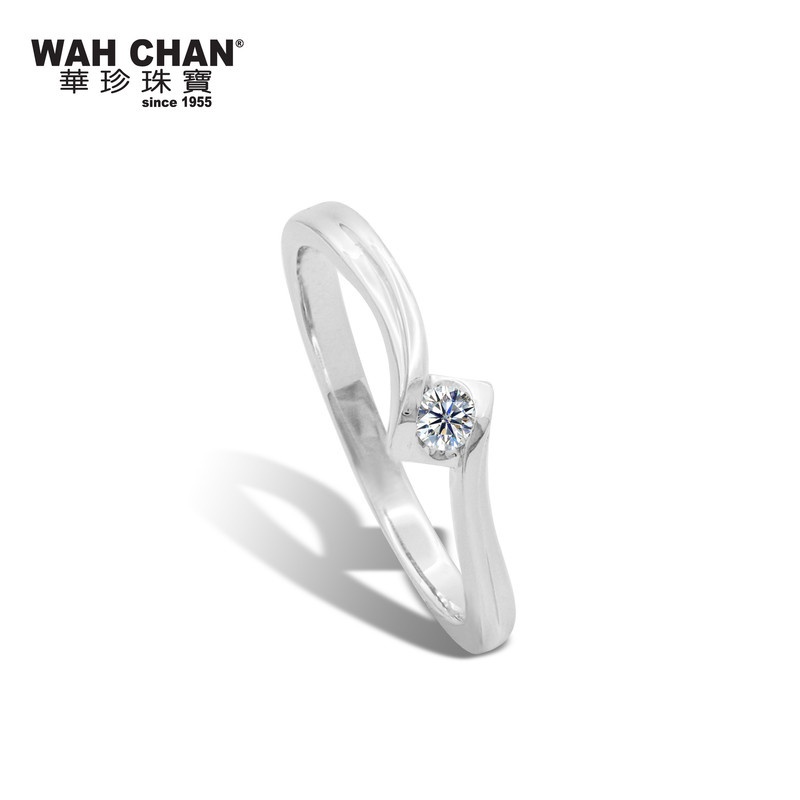 WAH CHAN White Gold Diamond Ring