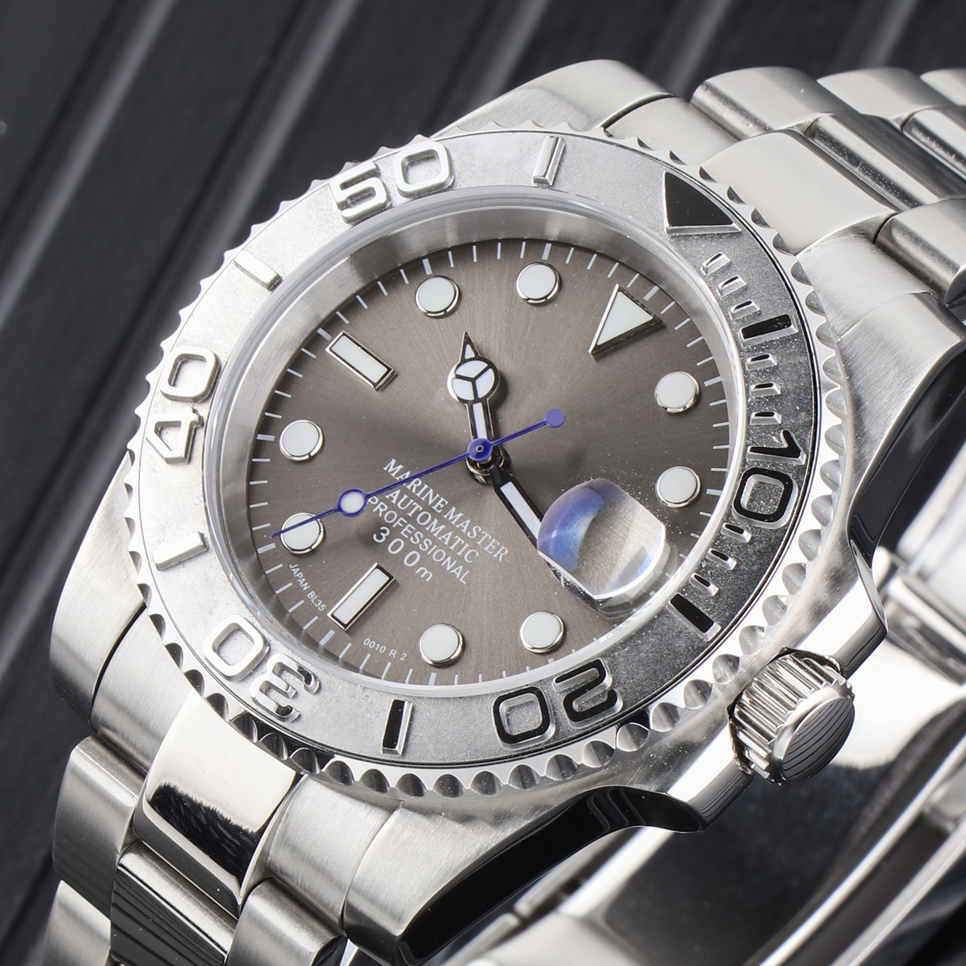 40mm Mechanical Watches Oyste.r Bezel Watch Automatic Stainless Steel Sapphire Glass Mens Custom Wat