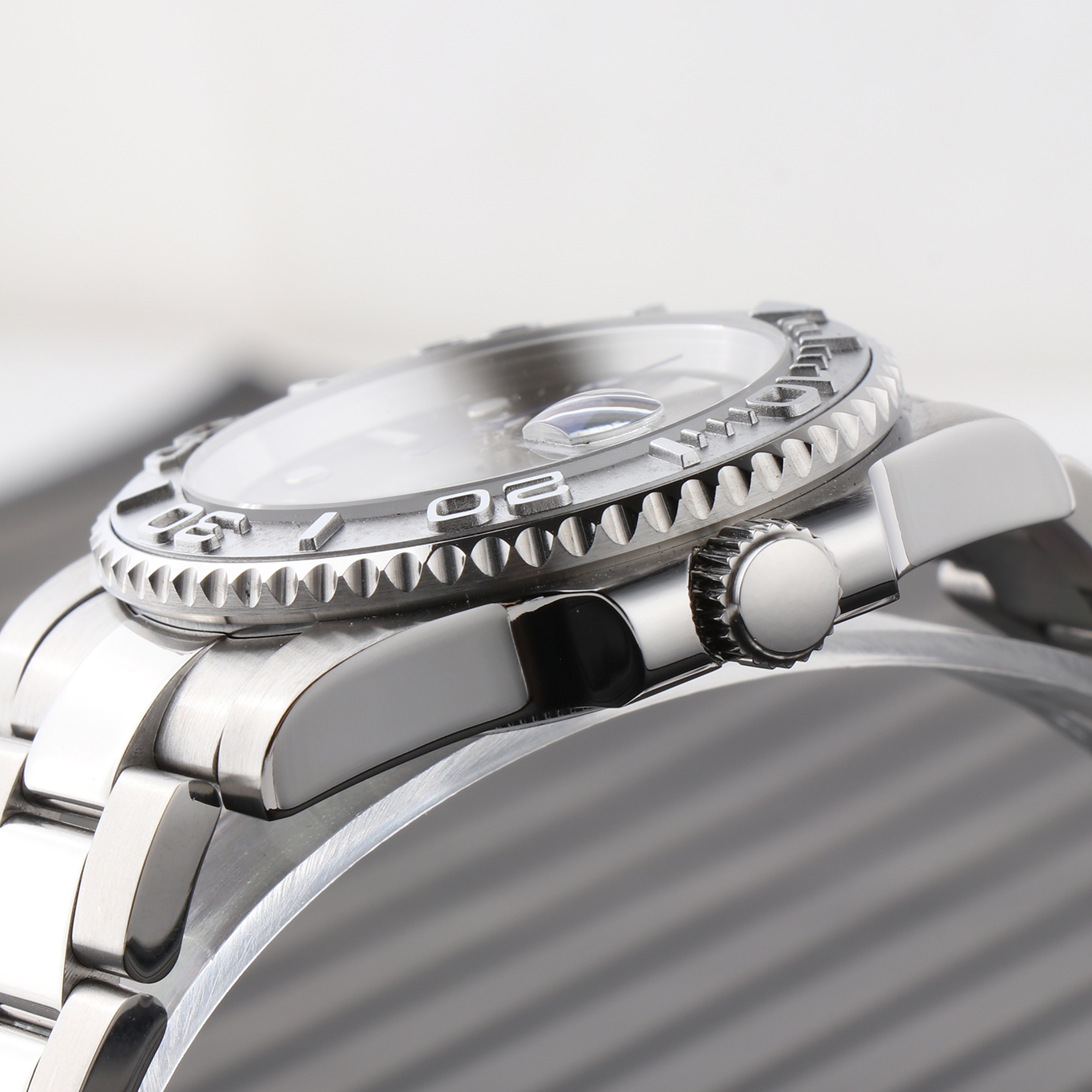 40mm Mechanical Watches Oyste.r Bezel Watch Automatic Stainless Steel Sapphire Glass Mens Custom Wat