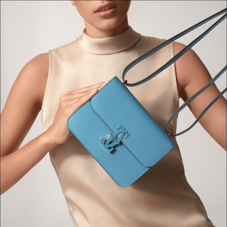 SHOULDER BAG, NANO, DOUBLE C DE CARTIER