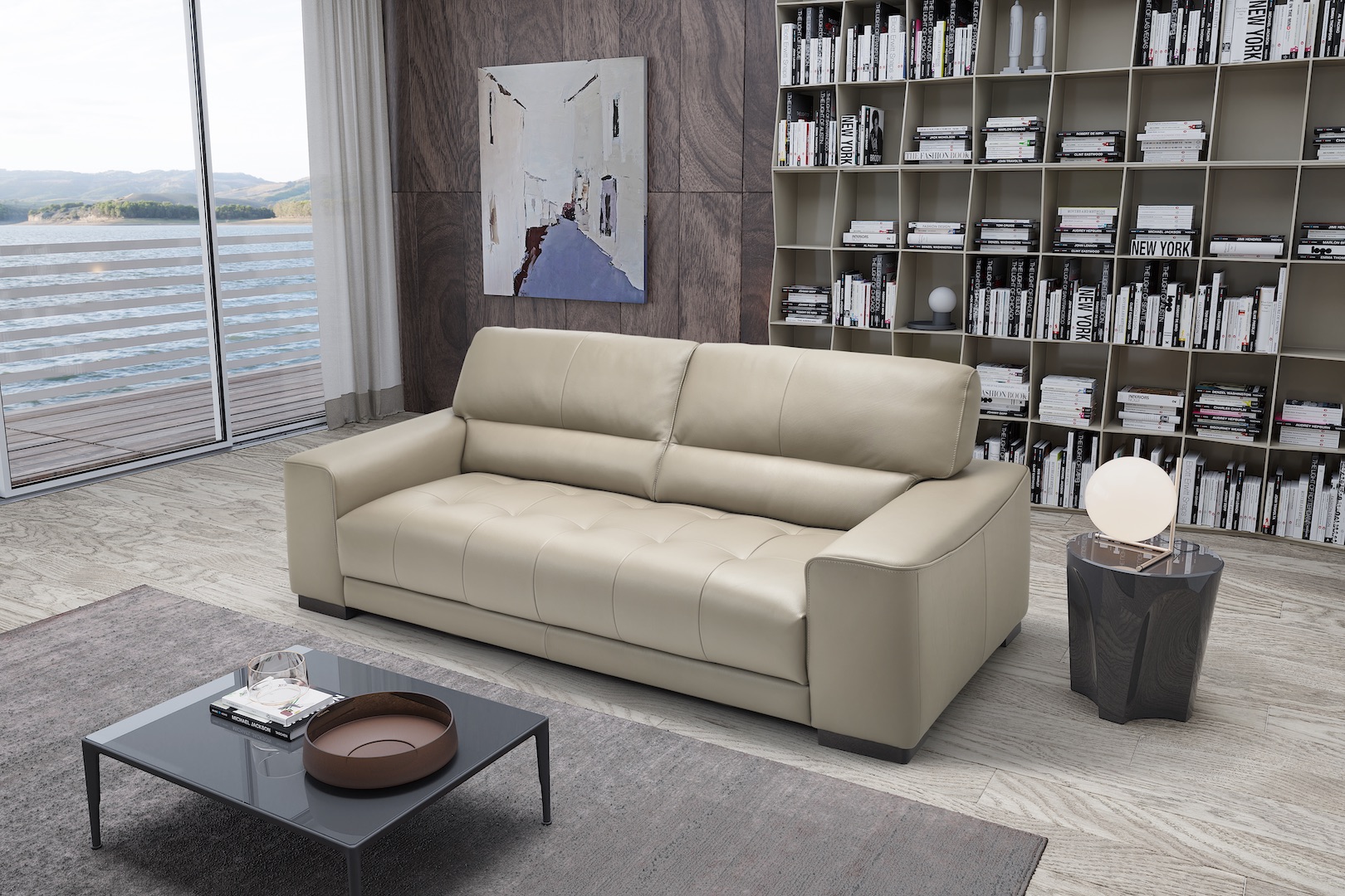 New Italian Stationary Home Furniture Sofa Living