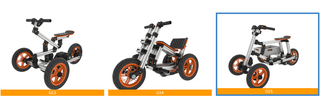 2021 New concept Docyke outdoor sport chrildren assemble creative walk scooter ride on car other tri