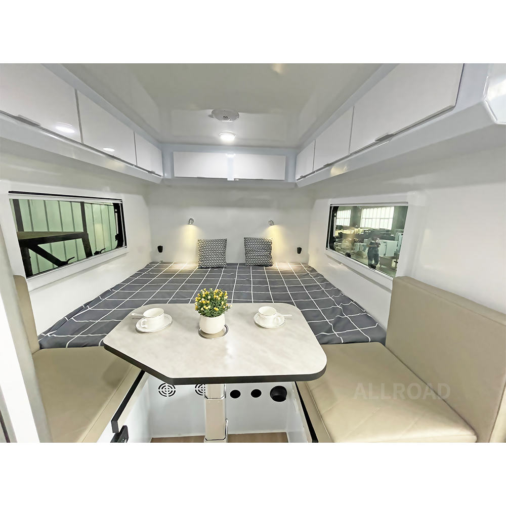 2022 Australian standard 13FT Hybrid Offroad Caravan 4x4 Travel Trailer Camping Trailer Hard Top Dua