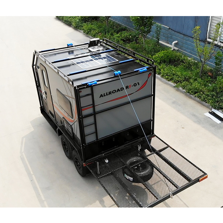 Allroad Caravan 13FT Australian Standard CE Certified Hard Top Travel Trailer Offroad Hybrid Caravan
