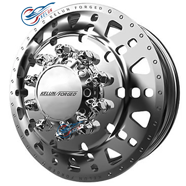 2022 new arrival  forged Dually wheel polished optional customization 22"24"26"28"30" for offroad an