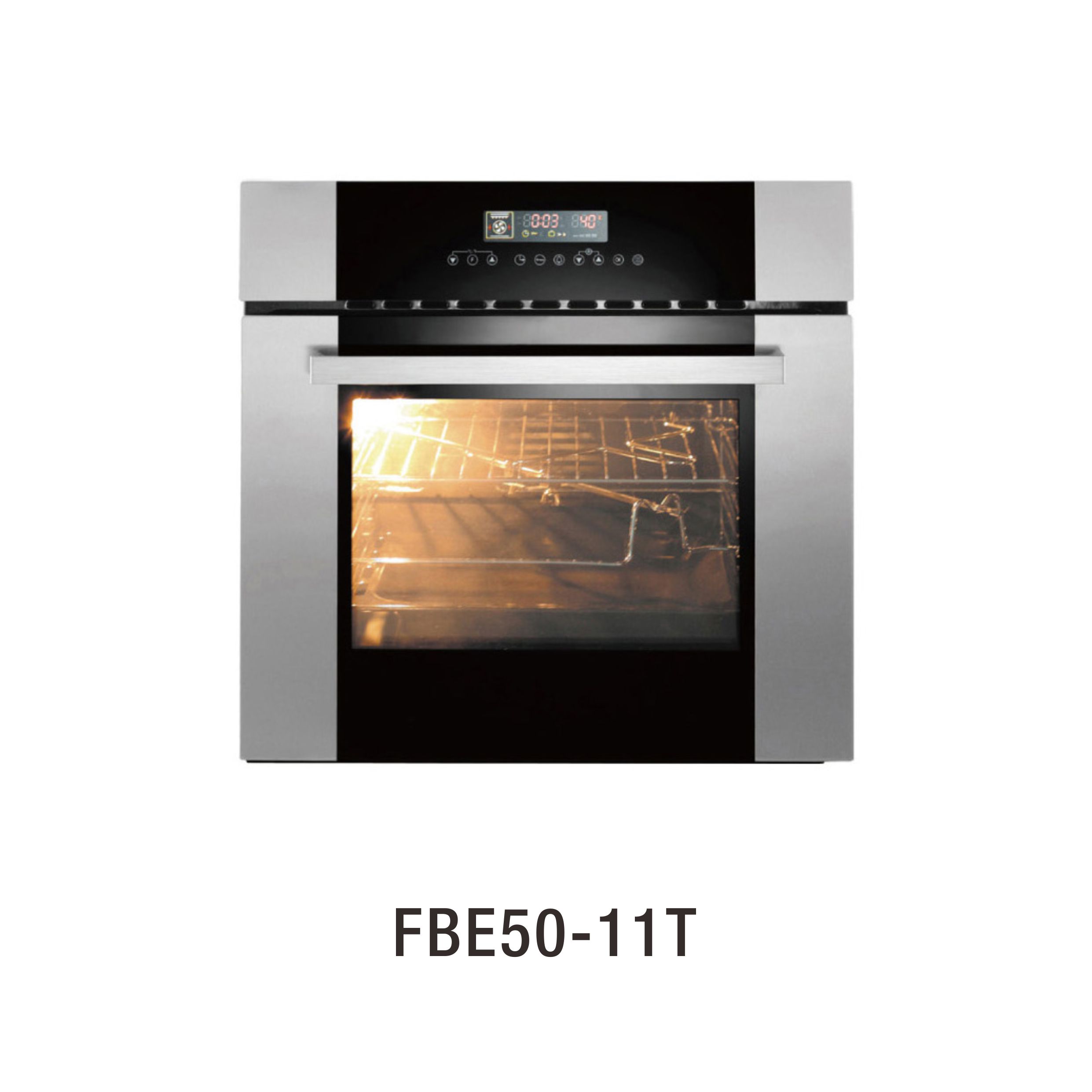 Home appliance built in gas oven convention oven without burner