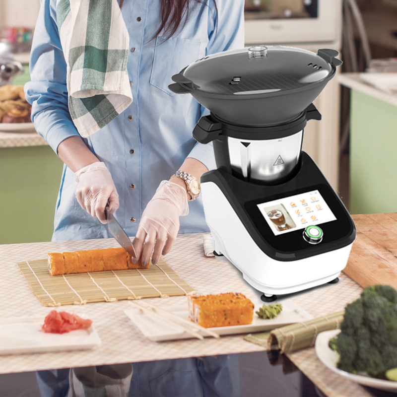 Food Processor Battery Blender Jug Home Kitchen Appliance Electric Stand Food Thermomixer Cooking Ro