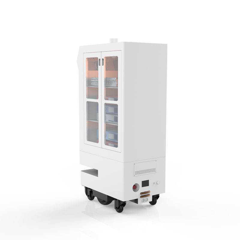 Super Carrying Capacity Agv Unmanned  Delivery Robot Car with Automatic Navigation