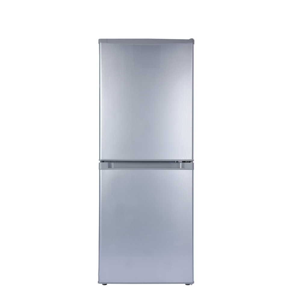 Low Energy DC Compressor Home Appliance 168 Liter Bottom Freezer Refrigerator