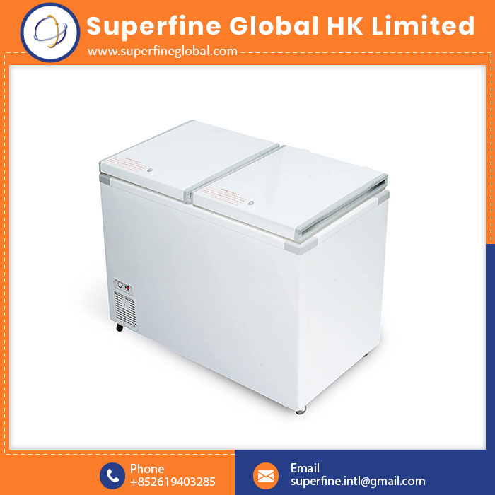 High Quality Home Appliance Double Door Deep Chest Freezer For Home And Kitchen at Lowest Price On B
