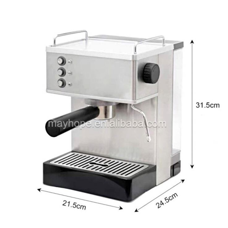 2022 new arrival China home kitchen appliances professional 3 in 1 15 bar pump espresso cappuccoffee