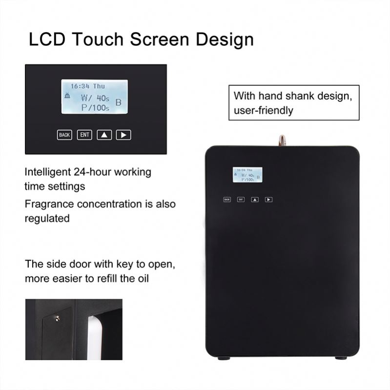 2022 Hottest Home Appliances Super Silent 1000cbm Scent Marketing Machine Diffuse Air Scent Machine 