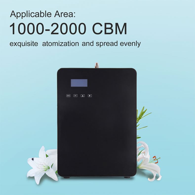 2022 Hottest Home Appliances Super Silent 1000cbm Scent Marketing Machine Diffuse Air Scent Machine 