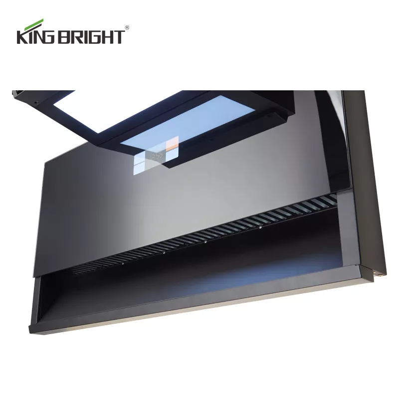 Popular Smart Home Appliance Kitchen Large Top Side Double Suction Extractor Range Hood 7-shaped
