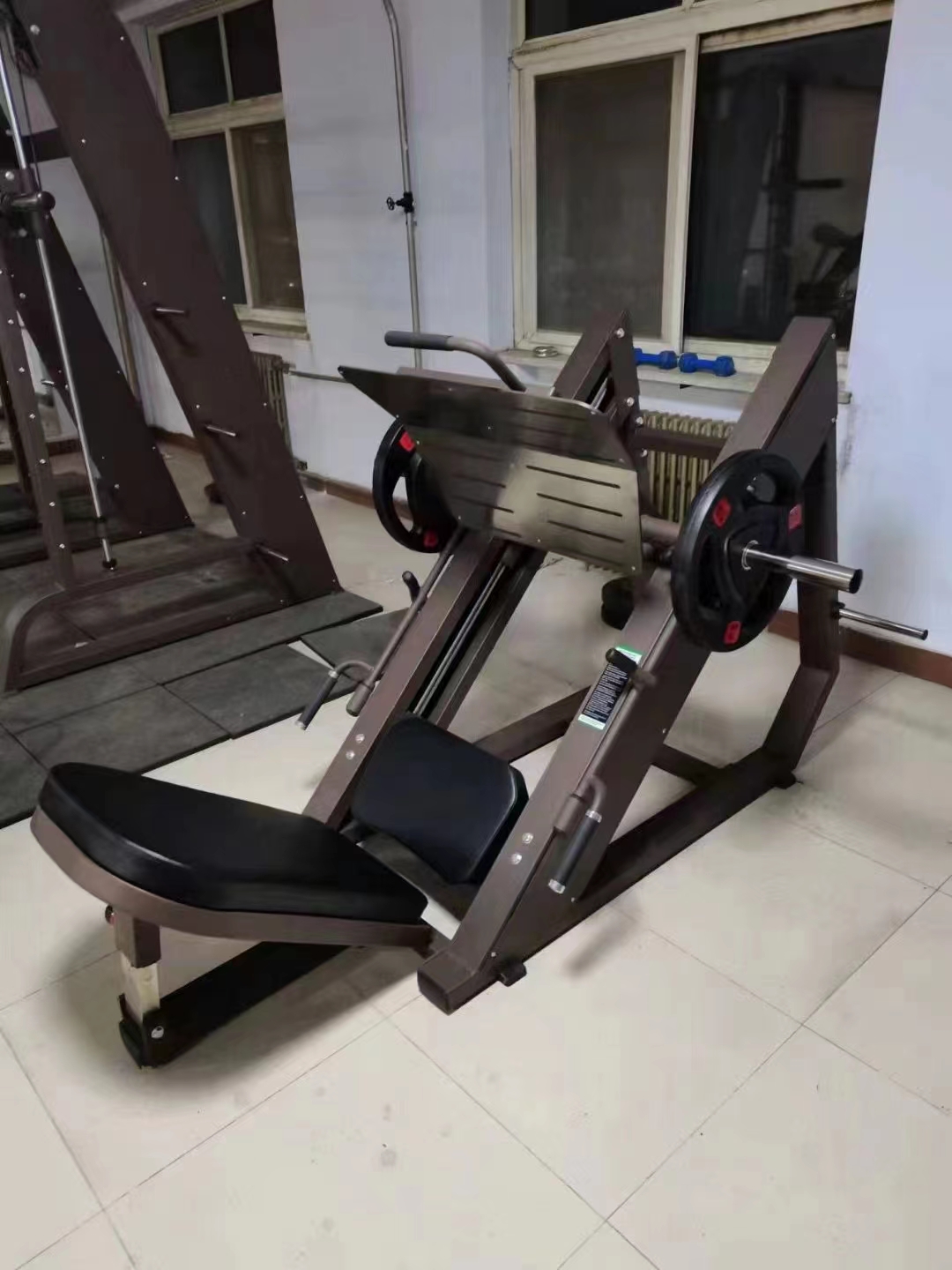 Quality Sports Equipment Hack Squat Commercial 45 Degree Leg Press Machine Gym Equipment
