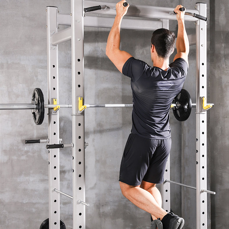 Hot Selling Adjustable Squat Rack Barbell Rack Gym Sports Training Equipment Home Squat Rack Fitness