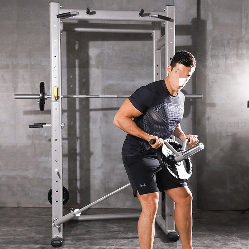Hot Selling Adjustable Squat Rack Barbell Rack Gym Sports Training Equipment Home Squat Rack Fitness