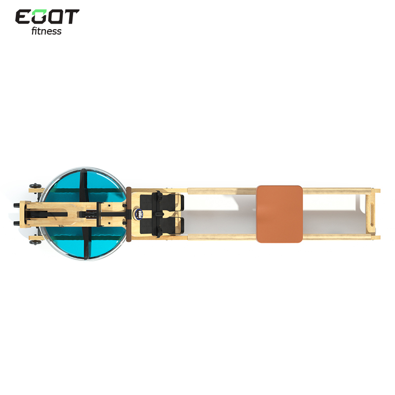 Water resistance rowing machine home smart app sports foldable fitness rowing paddle machine rowing 