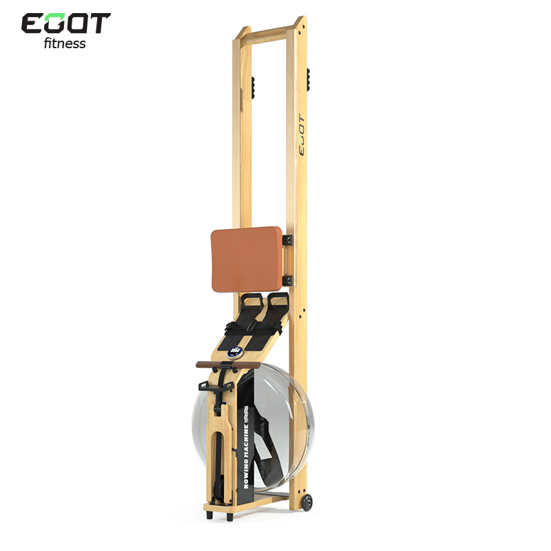Water resistance rowing machine home smart app sports foldable fitness rowing paddle machine rowing 