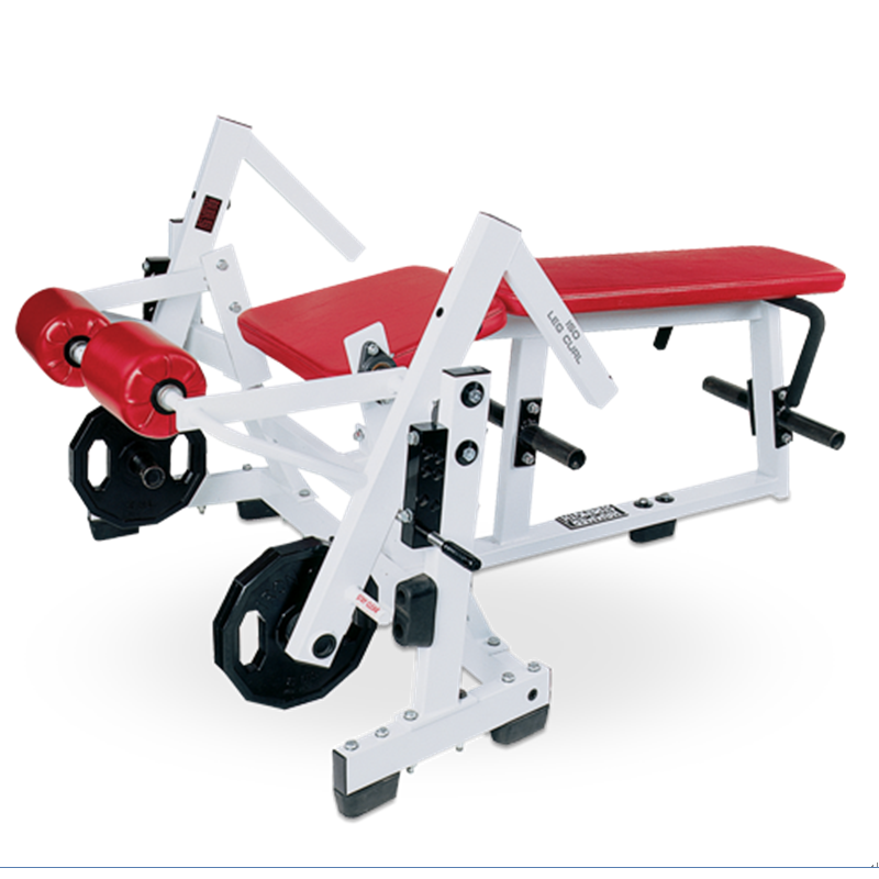 Strength Training Sports Equipment Plate Loaded Equipment/ EM918 Iso-Lateral Leg Curl Extension Mach