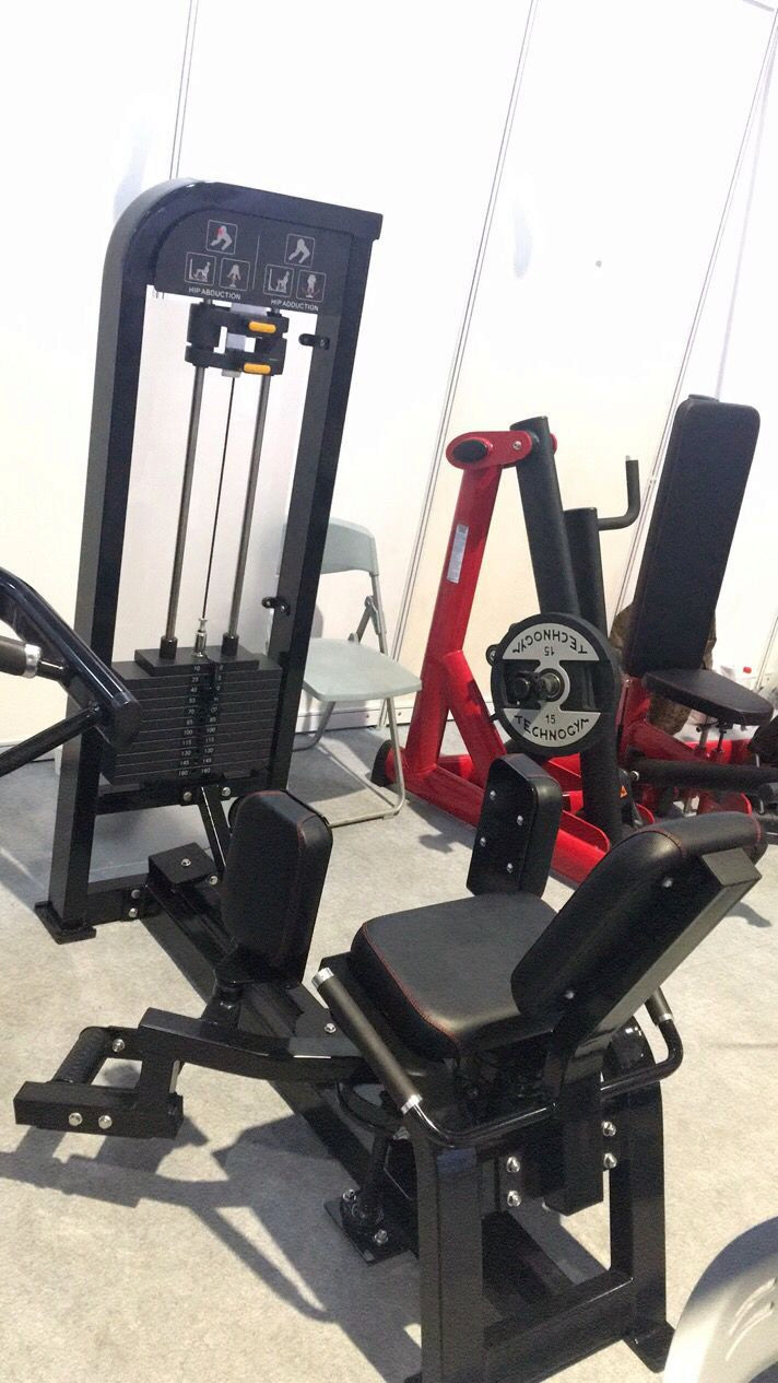 Factory Support Gym Fitness Equipments Bodybuilding Sport Hip Abduction Inner Outer Thigh Machine