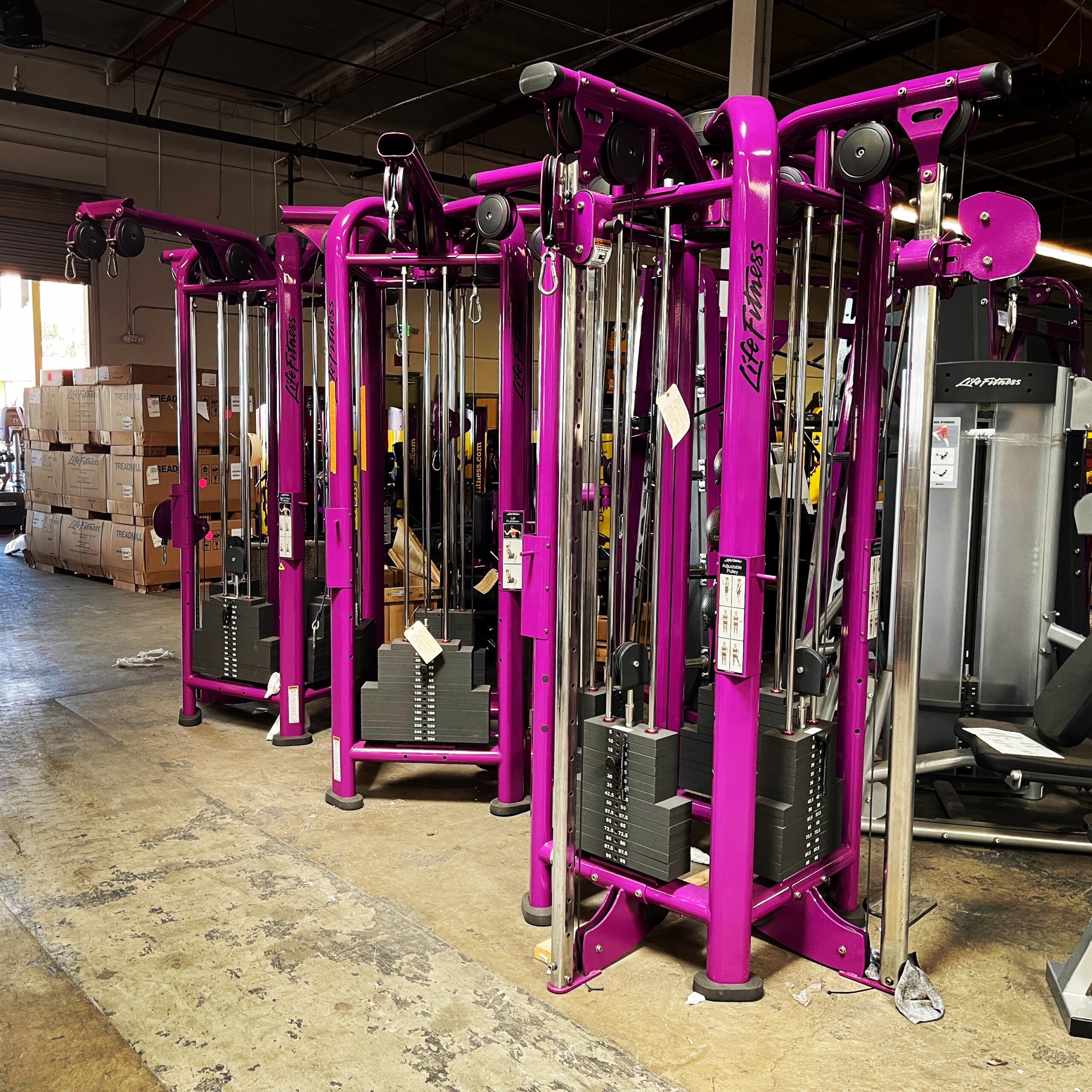 Commercial multi station gym 8 multi function station gym sports equipment fitness machine