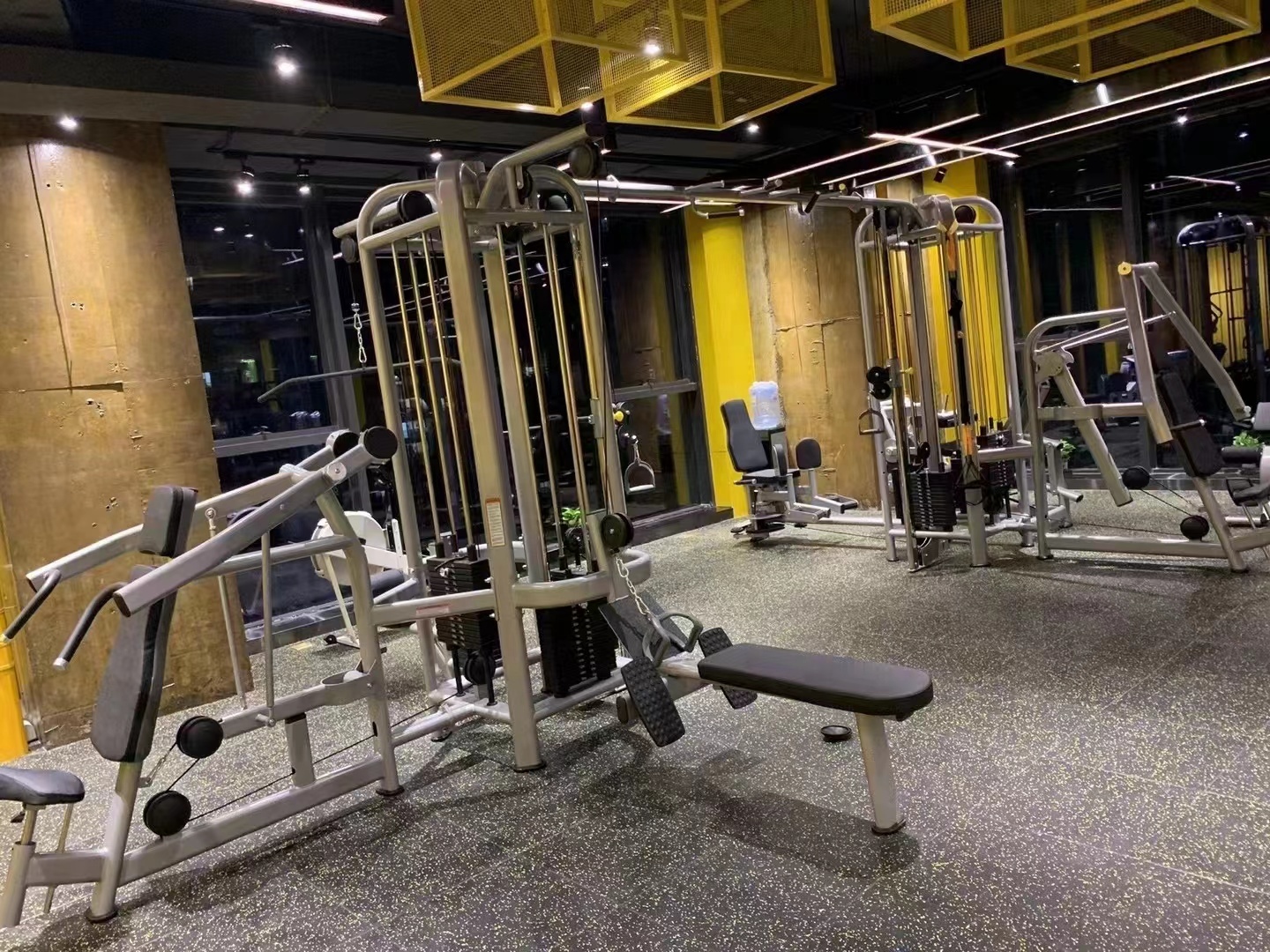 Commercial multi station gym 8 multi function station gym sports equipment fitness machine